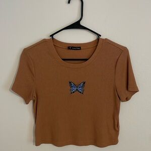 Butterfly baby tee